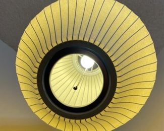 MCM Vintage George Nelson Pear Bubble Pendant lamp Howard Miller	20in Long x 16in Diameter	
