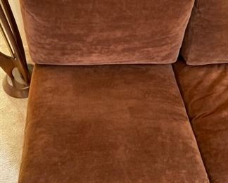 MCM Vintage Rialto Cocoa Sofa Sectional Couch	28x34x96-86in	HxDx Length (each direction)
