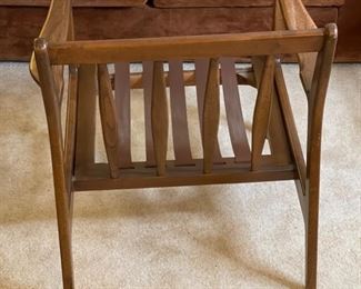 #1 Mid Century Modern Viko Baumritter Walnut Lounge Chair	30x29x31in	HxWxD
