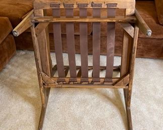 #1 Mid Century Modern Viko Baumritter Walnut Lounge Chair	30x29x31in	HxWxD
