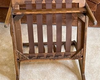 #2 Mid Century Modern Viko Baumritter Walnut Lounge Chair	30x29x31in	HxWxD
