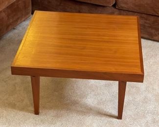 MCM Custom Walnut End/Side Table	16x28x28in	HxWxD
