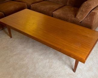 MCM Custom Walnut Coffee Table	16x28x64.5in	HxWxD
