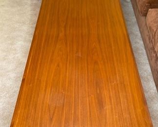 MCM Custom Walnut Coffee Table	16x28x64.5in	HxWxD
