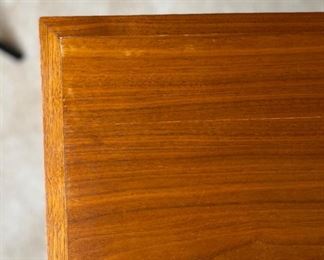 MCM Custom Walnut Coffee Table	16x28x64.5in	HxWxD
