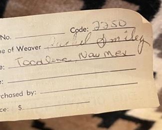 Navajo Two Grey Hills Rug Rachel Smiley Native American	59x40in	
