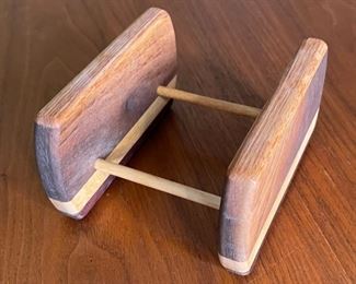 Artist Made Hard Wood Coasters set	4.5x4.5x5in	HxWxD
