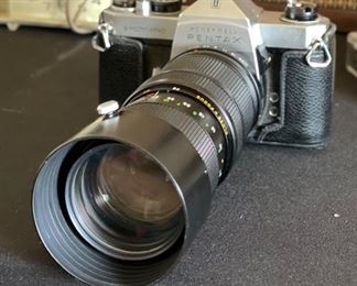 Pentax Spotomatic 35mm Camera w/ 75-205mm Lens		