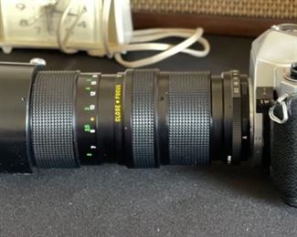 Pentax Spotomatic 35mm Camera w/ 75-205mm Lens		