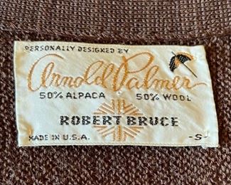 Arnold Palmer Robert Bruce Wool Cardigan	Small	
