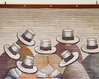 Peruvian Rug Textile Raquel's Collection Peru Wool Rug	41x40in	
