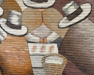 Peruvian Rug Textile Raquel's Collection Peru Wool Rug	41x40in	
