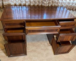 Vintage Walnut Desk	30x50x21in	HxWxD
