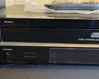 Insignia NS-CD512 5 disc CD Changer	4.5x17.5x15in	HxWxD
