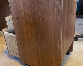 2-Drawer Rolling Office Cabinet	26x14x16.5in	HxWxD
