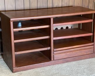 Vintage RedOak AV Cabinet	29x53x22in	HxWxD
