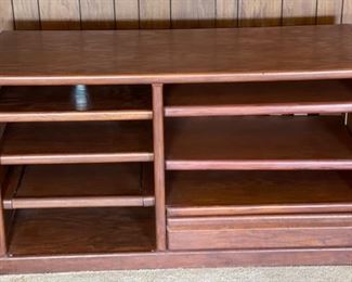Vintage RedOak AV Cabinet	29x53x22in	HxWxD

