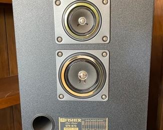 Fisher STV-873 Vintage Speakers	36x14.5x13.5in	HxWxD
