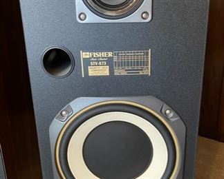 Fisher STV-873 Vintage Speakers	36x14.5x13.5in	HxWxD
