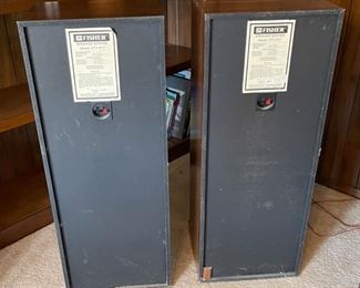 Fisher STV-873 Vintage Speakers	36x14.5x13.5in	HxWxD
