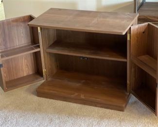 Faux Walnut AV Cabinet	23x27x15in	HxWxD
