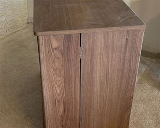 Faux Walnut AV Cabinet	23x27x15in	HxWxD
