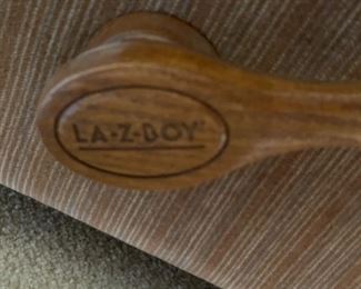 La-Z-Boy Plush Recliner  chair	38x36x35in	HxWxD
