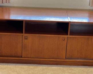 Copenhagen Teak AV Console Cabinet	25x69.25x20in	HxWxD
