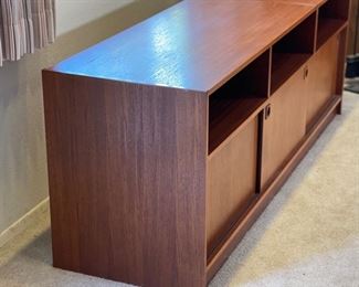 Copenhagen Teak AV Console Cabinet	25x69.25x20in	HxWxD
