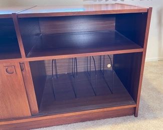 Copenhagen Teak AV Console Cabinet	25x69.25x20in	HxWxD
