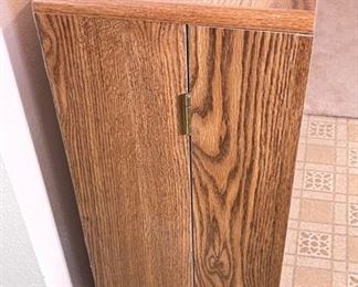 Large Faux Walnut AV Cabinet	29.5x23.5x12in	HxWxD
