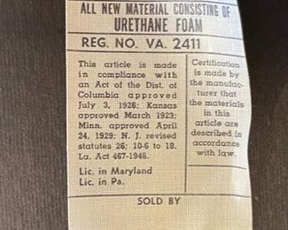 Single Lane MCM Accent Chair	30x21x18in	HxWxD
