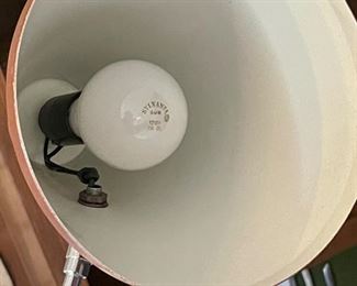 AS-IS MCM Cantilever Floor Lamp	62x34in	
