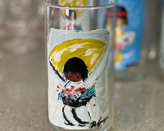 Set of 15 DeGrazia Glasses	5 5/8 x 2 7/8in	
