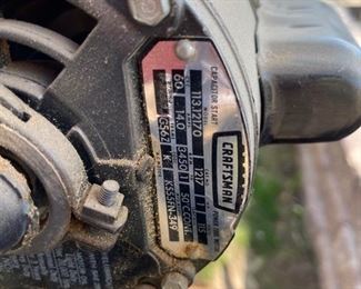 Craftsman 10in Vintage Table-saw 113 29903	37x40x40in	HxWxD
