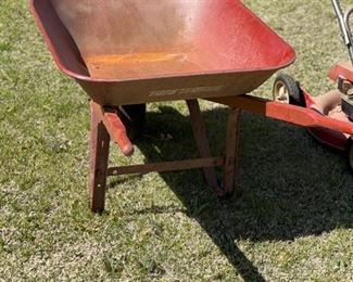 Vintage Wheelbarrow		
