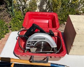 Craftsman 7 1/4in Circular Saw in Case 315.108340		