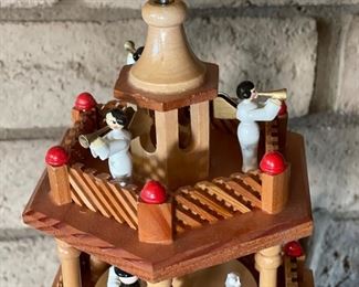 Lillian Vernon Christmas Nativity Carousel Wood in Box	18in H	
