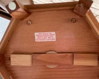 Lillian Vernon Christmas Nativity Carousel Wood in Box	18in H	
