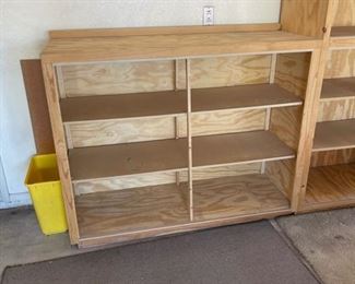Custom Made Garage Shelf unit	68x104x19in	HxWxD
