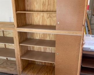 Custom Made Garage Shelf unit	68x104x19in	HxWxD
