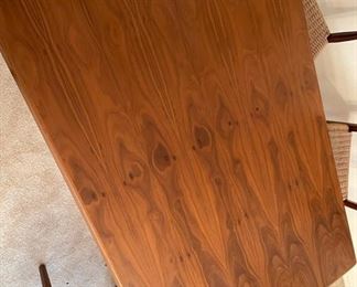 MCM Vejle Stole Danish Modern Rosewood Draw Leaf Expanding Dining Table Mobelfabrik	28.5 in H x 35in W x54.5 to 94 in long
