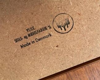 MCM Vejle Stole Danish Modern Rosewood Draw Leaf Expanding Dining Table Mobelfabrik	28.5 in H x 35in W x54.5 to 94 in long
