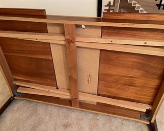 MCM Vejle Stole Danish Modern Rosewood Draw Leaf Expanding Dining Table Mobelfabrik	28.5 in H x 35in W x54.5 to 94 in long
