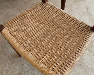 6pc MCM Niels Moller Svegards  Markaryd Teak Wood Chairs Scandinavian	30in.x16in.x18in	HxWxD
