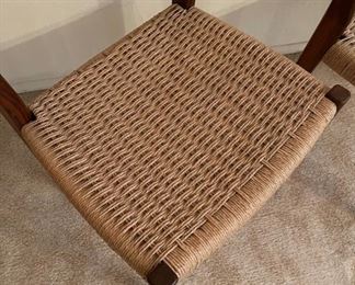 6pc MCM Niels Moller Svegards  Markaryd Teak Wood Chairs Scandinavian	30in.x16in.x18in	HxWxD
