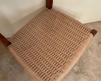 6pc MCM Niels Moller Svegards  Markaryd Teak Wood Chairs Scandinavian	30in.x16in.x18in	HxWxD
