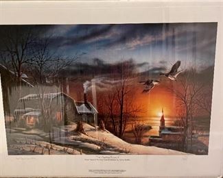Terry Redlin - The Sharing Season   Signed Open Addition  (Rare)   $325