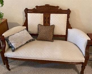 Eastlake love seat