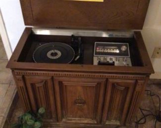 Stereo with working 8 track player